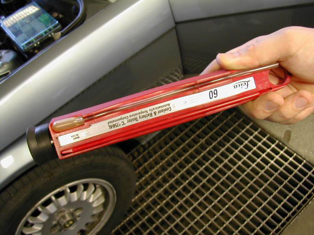 Mätverktyg för fryspunkt och glykolmängd