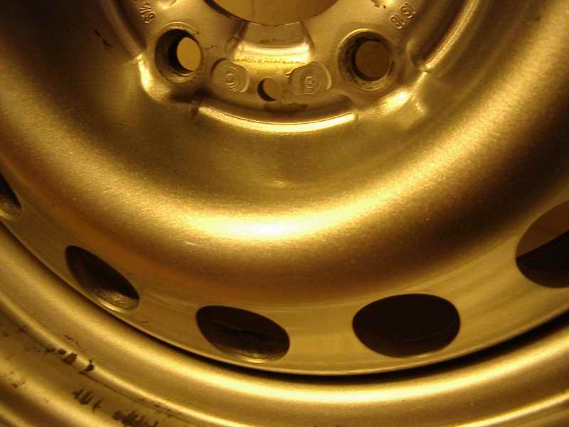 Vaxning av fälgens utsida