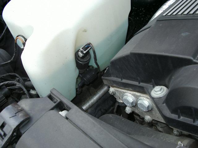 Motorrum före tvätt