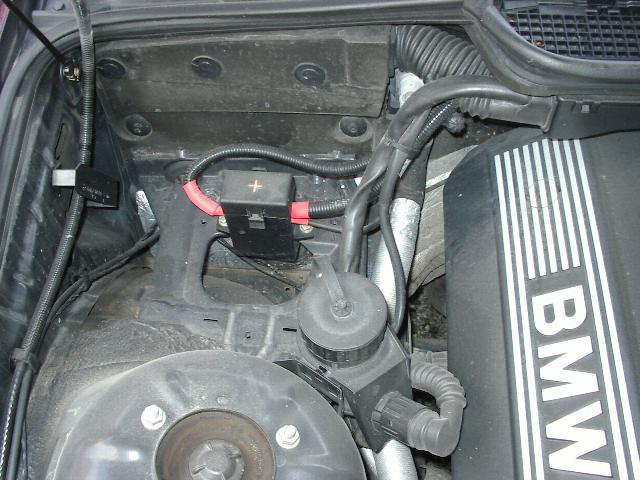 Motorrum före tvätt - ovansida