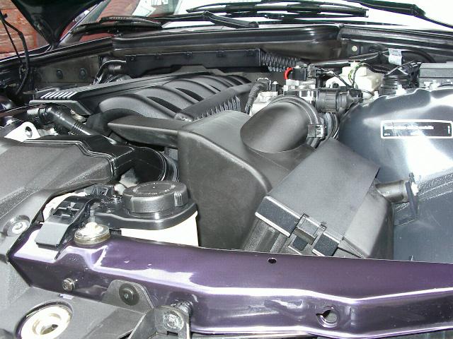 Motorrum efter tvätt - plastdetaljer