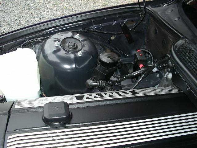 Motorrum efter tvätt - grillen baksida