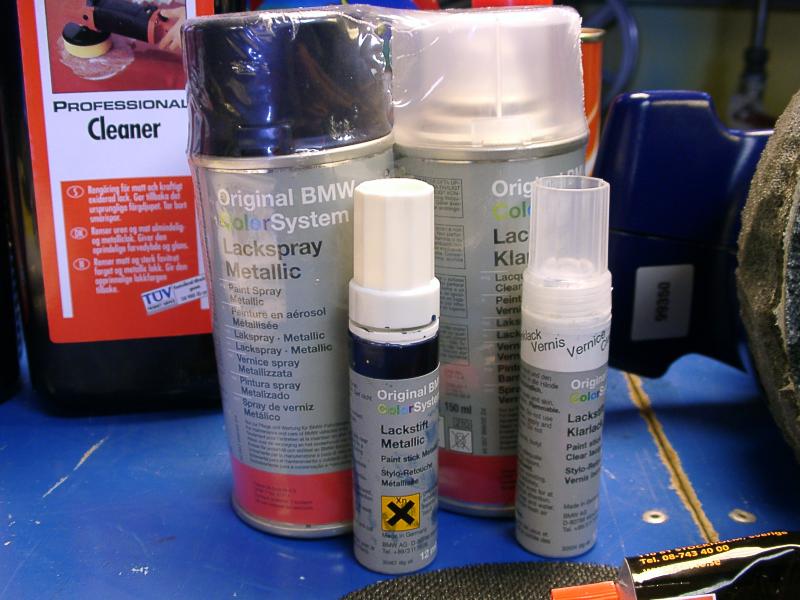 BMW lackbättringsprodukter