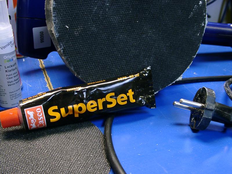 Casco superset lim för montering av kardborreduk