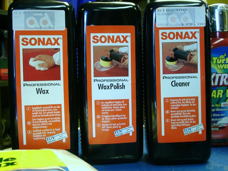 Professionella polerprodukter