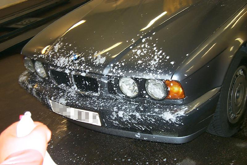 Stor utvändig tvätt