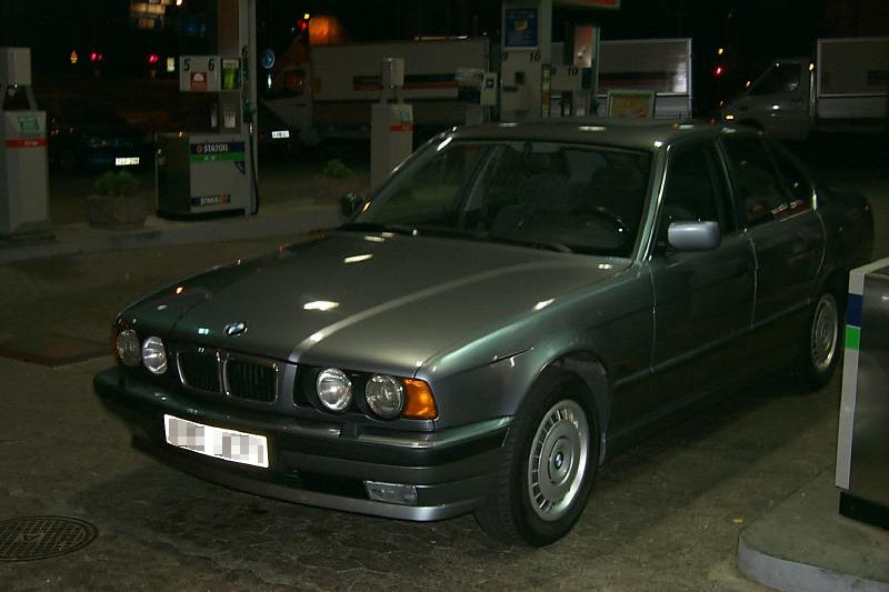 Den färdigtvättade bilen