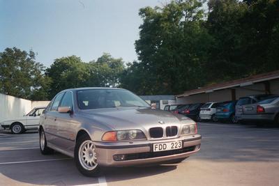 Min första E39, en 523 -98. Fantastisk kul bil, bytte den sedemera mot en 528...
