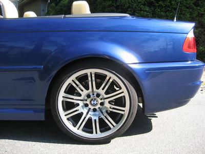 19" Org BMW fälgar ser ruggigt bra ut.