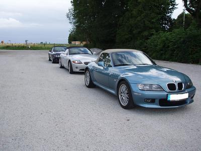 Bondbrudens, Fonz & Martin 740iA bilar!