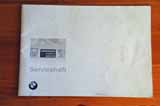 Servicebok till BMW 523i -98