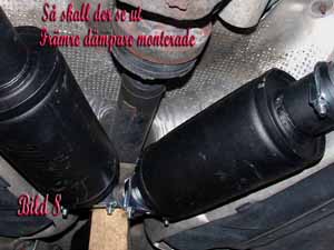 Dubbelt avgassystem E39 V8