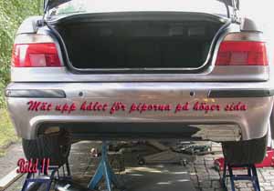 Dubbelt avgassystem E39 V8