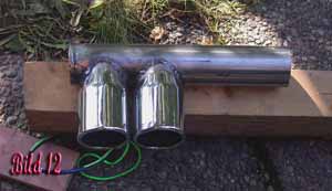 Dubbelt avgassystem E39 V8