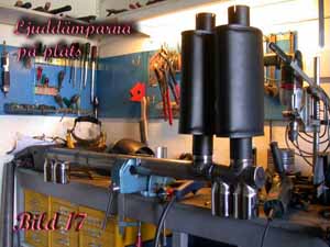 Dubbelt avgassystem E39 V8