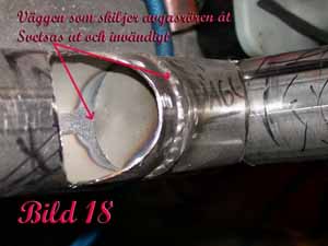 Dubbelt avgassystem E39 V8