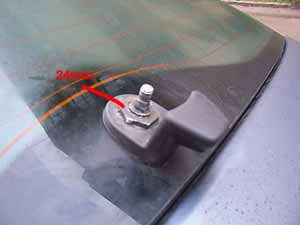 Byte av Drivaxel bakre vindrutetorkare BMW E46 touring