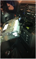 Eftermarknadsnavi BMW E46