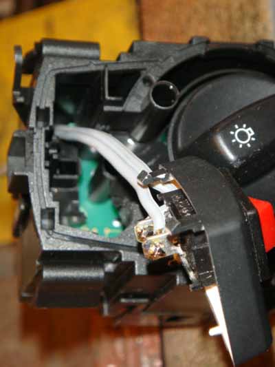 Montera extraljusbrytare E9x