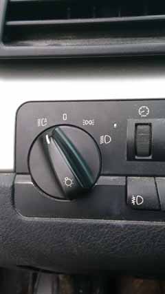 Tysk ljusautomatik till svensk halvljusautomatik