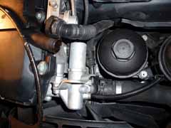 Byte insugskamaxelsensor BMW M52TU