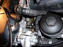 Byte insugskamaxelsensor BMW M52TU