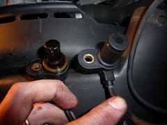 Byte insugskamaxelsensor BMW M52TU