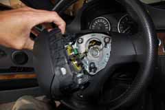 Byta till multifunktionsratt BMW E91