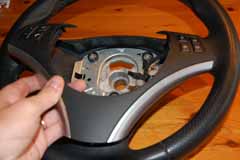 Byta till multifunktionsratt BMW E91