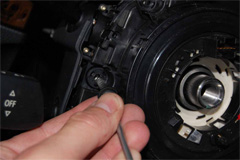 Byta till multifunktionsratt BMW E91