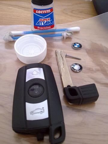 AutoPower mekartips - byte nyckellogga BMW E91, E91, E92, E93