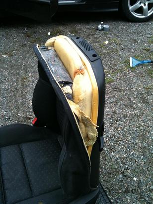 AutoPower mekartips - Byte wire för ryggstödsfällningen BMW E36 coupé