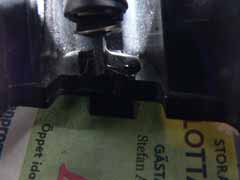 Reparation av bakdörr sidogardin E38