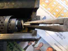 Reparation av bakdörr sidogardin E38