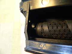 Reparation av bakdörr sidogardin E38