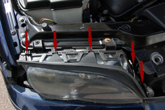 AutoPower.se - Byte strålkastarglas E46