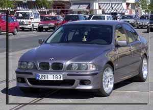 Borttagning av T-ribba BMW M