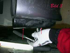 Borttagning av T-ribba BMW M