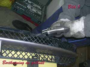 Borttagning av T-ribba BMW M