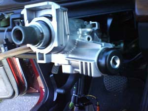 Snurrande tändningslås