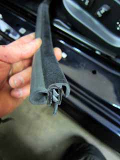 Byte tätningslist BMW E39