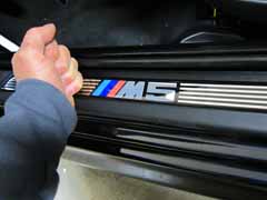 Byte tätningslist BMW E39