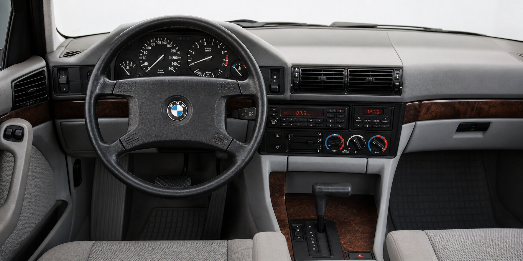 BMW E34 interiör