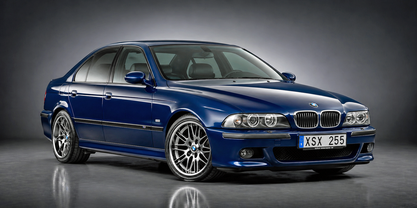 BMW M5 E39 framifrån