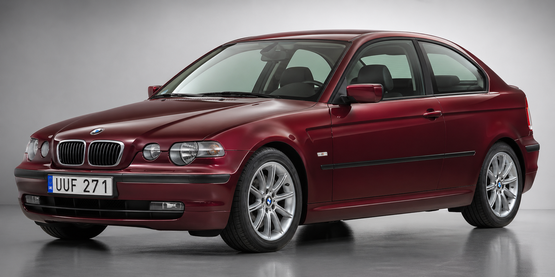 BMW E46 Compact framifrån