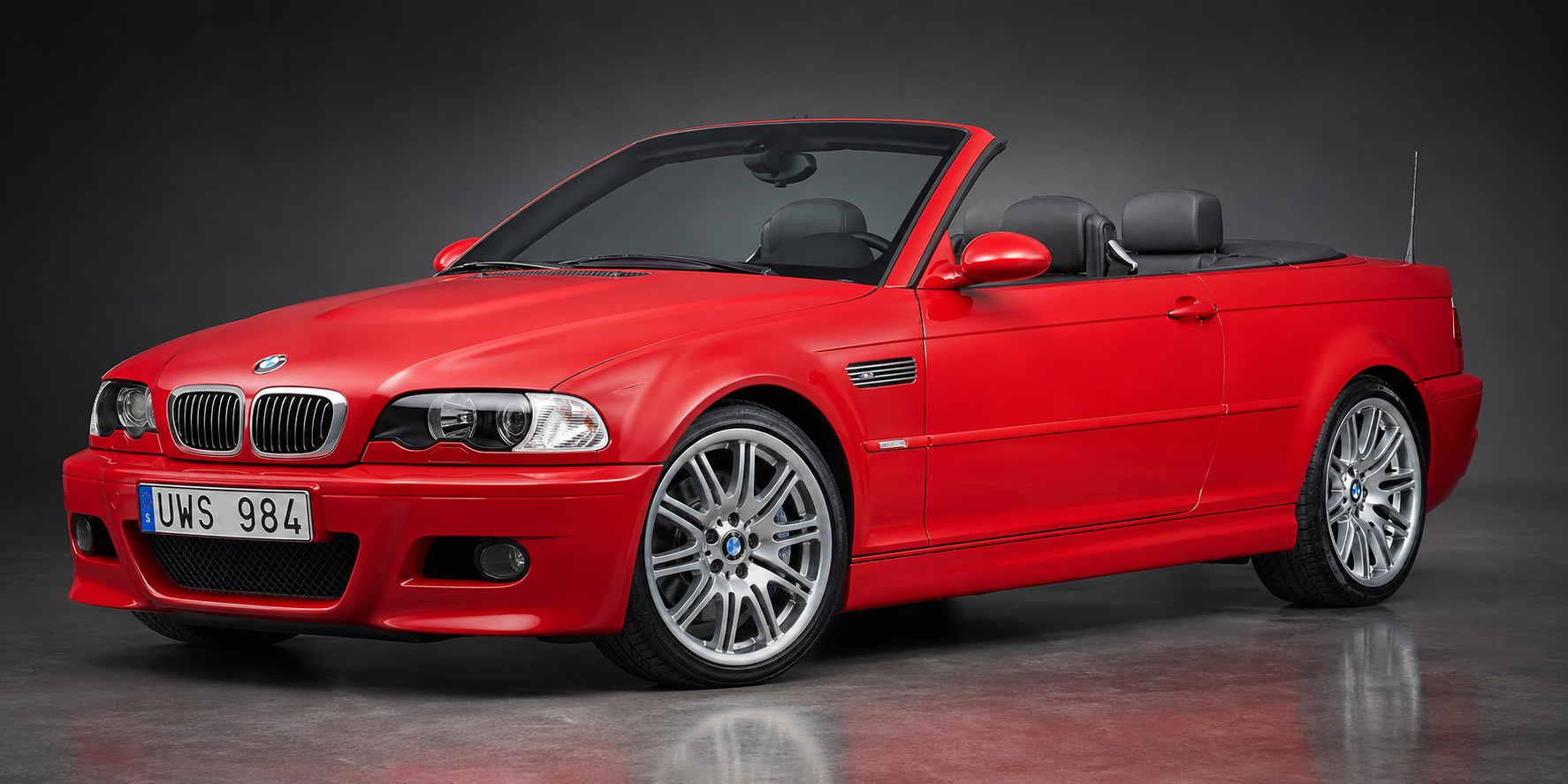 BMW E46 M3 Cabriolet framifrån