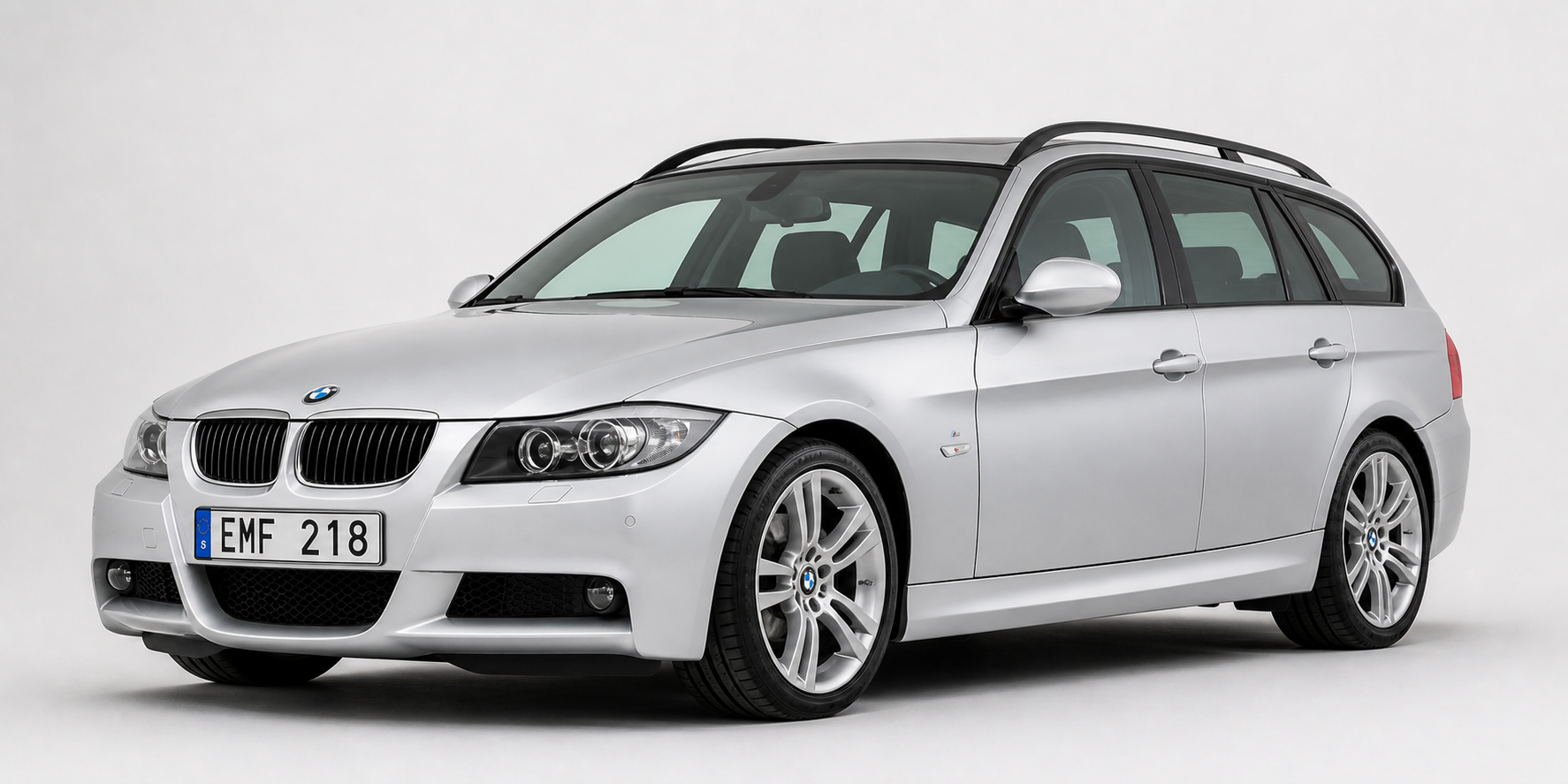 BMW E91 5-d touring framifrån