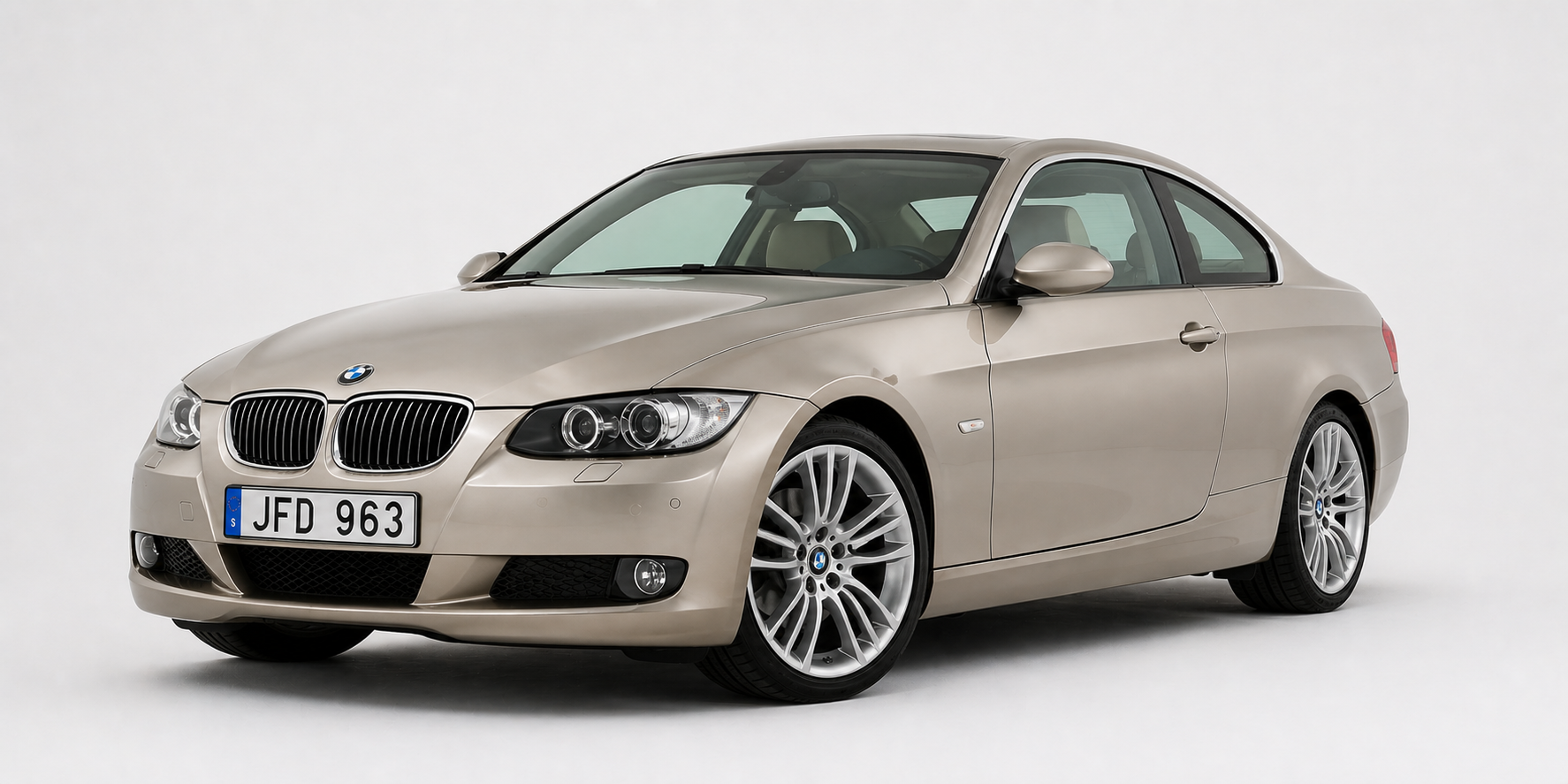 BMW E92 2-d coupé framifrån