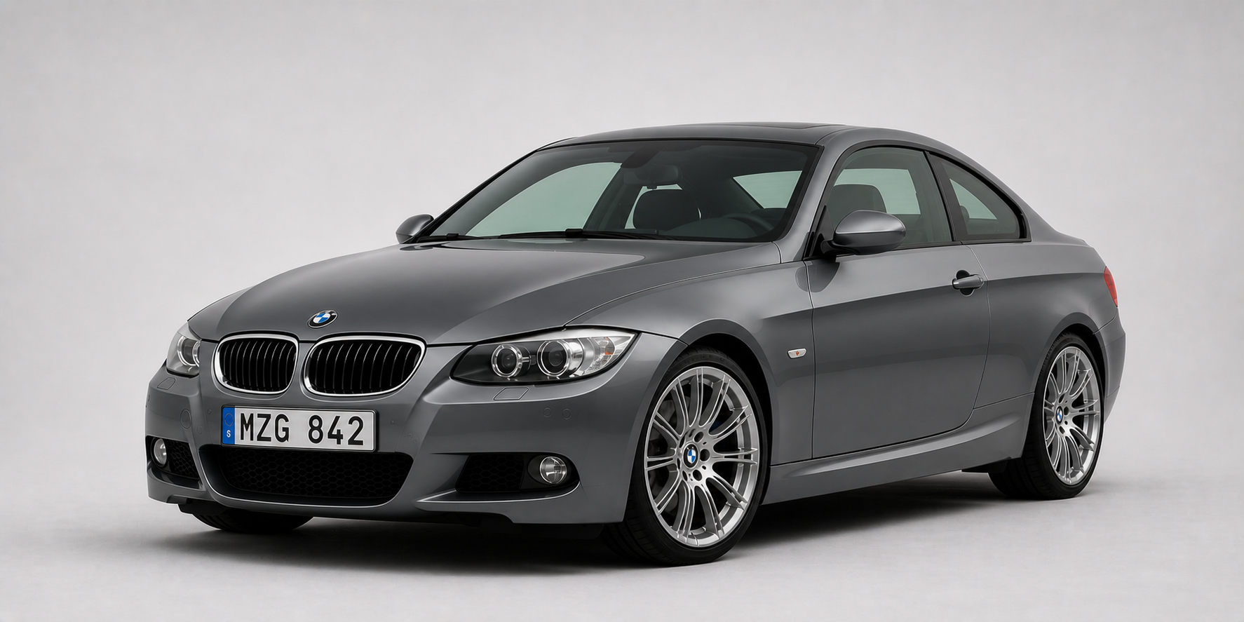 BMW E92 2-d coupé framifrån