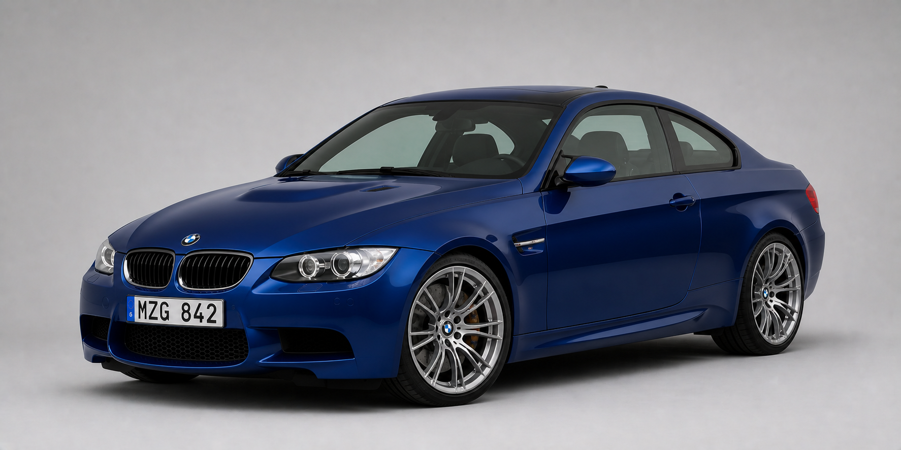 BMW E92 M3 2-d coupé framifrån